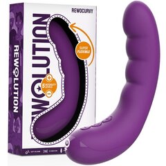 Vibraator Rewolution Rewocurvy, lilla hind ja info | Vibraatorid | kaup24.ee