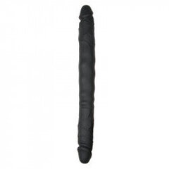 Silicone Double Ended Dildo - Black цена и информация | Фаллоимитаторы | kaup24.ee