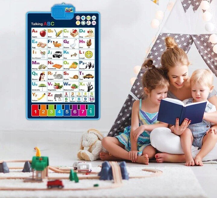 Interaktiivne inglise keelne tahvel Happy Learn hind ja info | Arendavad mänguasjad | kaup24.ee