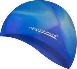Шапочка для плавания Aqua-Speed ​​Bunt, синего цвета цена и информация | Шапки для плавания | kaup24.ee