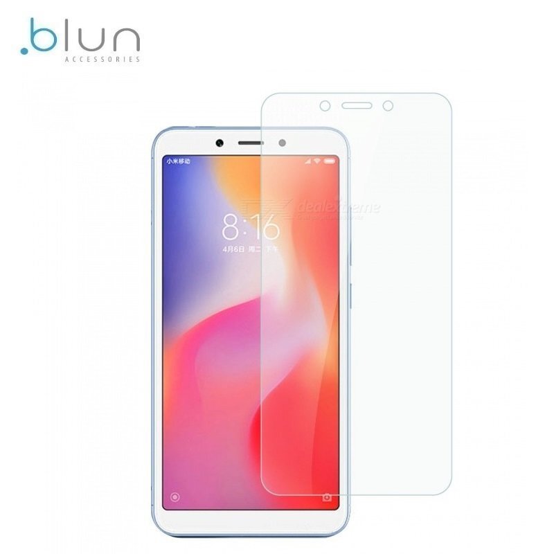 Karastatud kaitseklaas Blun Extreeme Shock sobib Xiaomi Redmi 6 hind ja info | Ekraani kaitsekiled | kaup24.ee