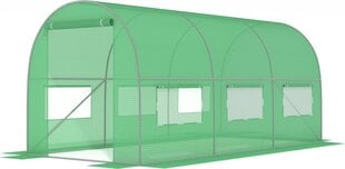 Теплица зеленая с окнами 3х2х2м цена и информация | Теплицы | kaup24.ee