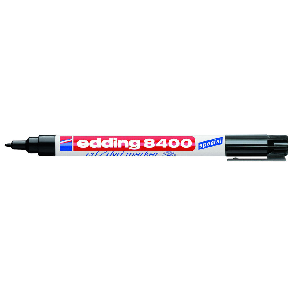 Püsimarker Edding e-8400 Must 10 Ühikut hind ja info | Kunstitarbed, voolimise tarvikud | kaup24.ee