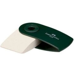 Ластик Faber-Castell Sleeve Mini, чехол зеленый, 12 штук цена и информация | Канцелярские товары | kaup24.ee