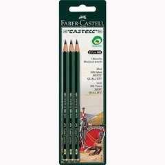 Pliiatsi Komplekt Faber-Castell Puit (10 Ühikut) цена и информация | Принадлежности для рисования, лепки | kaup24.ee