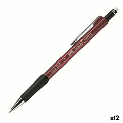 Pliiatsisüsi Hoidja Faber-Castell Grip 1347 Punane 0,7 mm (12 Ühikut) hind ja info | Kirjatarbed | kaup24.ee