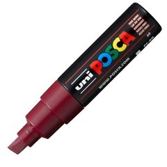 Фетр POSCA PC-8K Тёмно Бордовый 6 штук цена и информация | Принадлежности для рисования, лепки | kaup24.ee