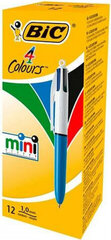 BIC Pen Bic Mini 4Colours 12 Pieces 1 Unit hind ja info | Kirjutusvahendid | kaup24.ee