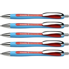 Ручка Schneider Slider Rave XB, красная, 5 шт. цена и информация | Письменные принадлежности | kaup24.ee