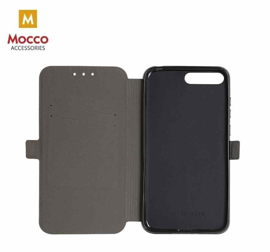 Atverčiamas eko odos dėklas Mocco Shine Xiaomi Redmi 5, juodas цена и информация | Telefoni kaaned, ümbrised | kaup24.ee