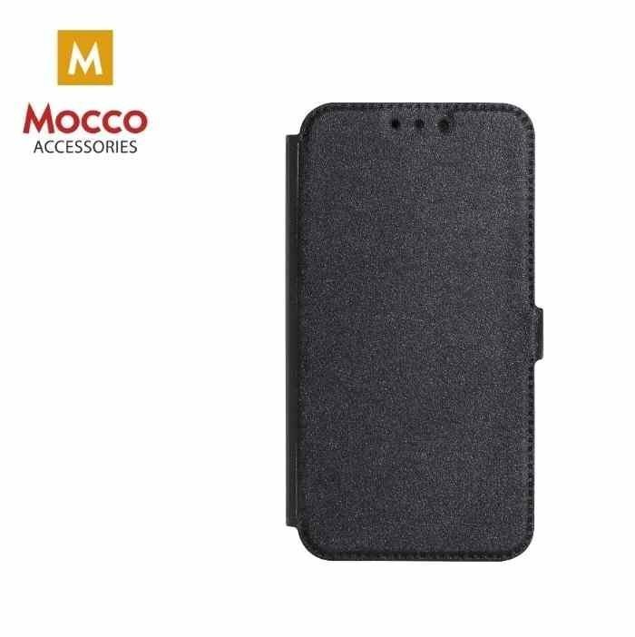 Atverčiamas eko odos dėklas Mocco Shine Xiaomi Redmi 5, juodas цена и информация | Telefoni kaaned, ümbrised | kaup24.ee