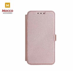 Защитный чехол из эко-кожи Mocco Shine для Huawei Y7 / Y7 Prime (2018), розовый цена и информация | Чехлы для телефонов | kaup24.ee