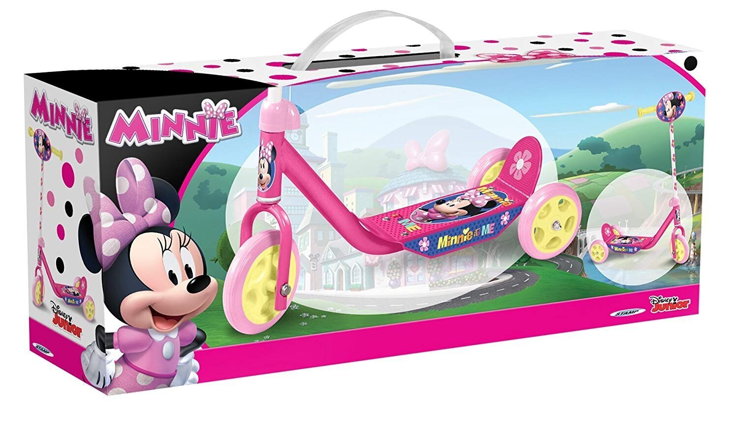 Laste tõukeratas Disney Minnie Mouse 3-wiel, roosa цена и информация | Tõukerattad | kaup24.ee