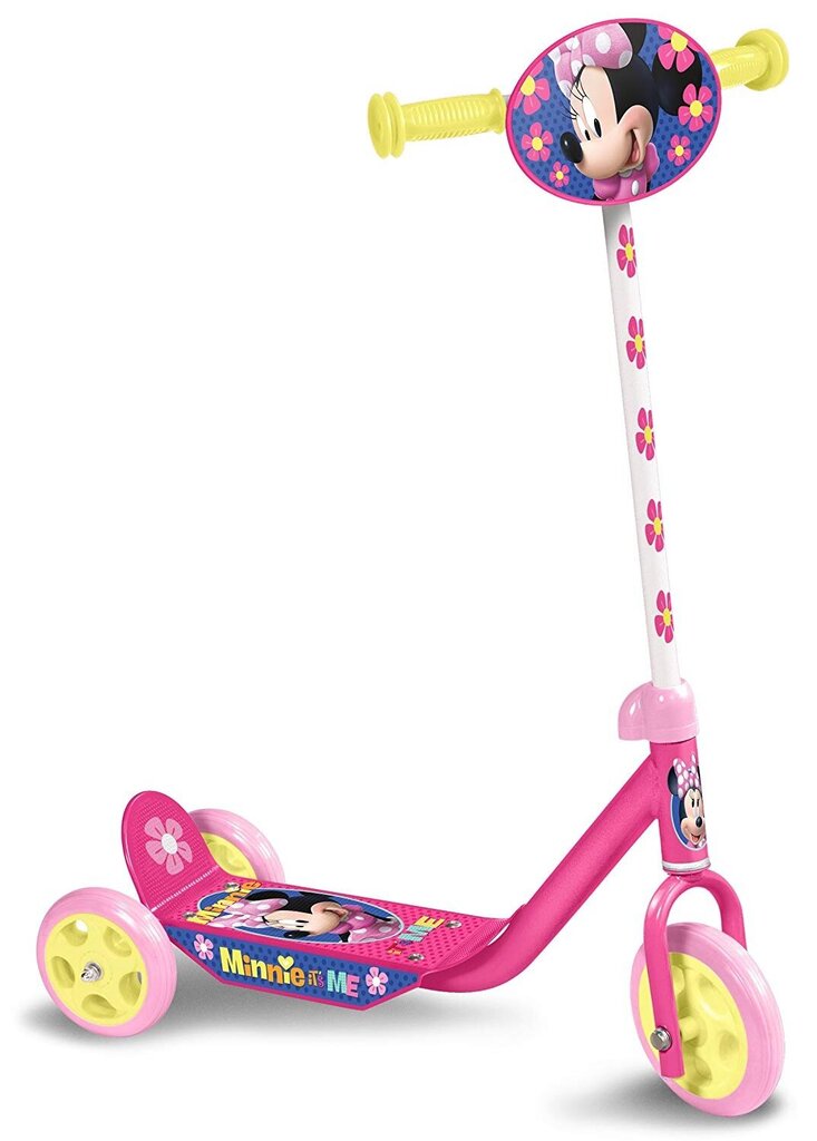 Laste tõukeratas Disney Minnie Mouse 3-wiel, roosa цена и информация | Tõukerattad | kaup24.ee