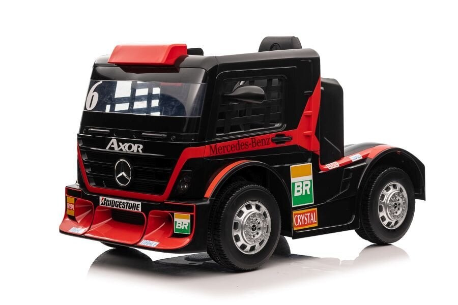 Ühekohaline elektriauto lastele Mercedes-Benz Axor XMX622, punane hind ja info | Laste elektriautod | kaup24.ee