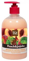 Vedelseep Bioton Cosmetics Peach & Jojoba, 1 l hind ja info | Seebid | kaup24.ee