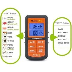 Digitaalne toidu termomeeter ThermoPro TP-06S цена и информация | Аксессуары для гриля и барбекю | kaup24.ee