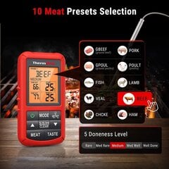 Цифровой термометр для пищевых продуктов ThermoPro TP-20 цена и информация | Аксессуары для гриля и барбекю | kaup24.ee