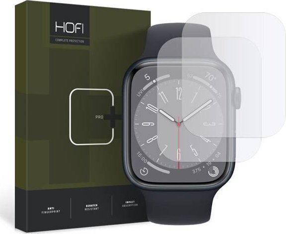 Hofi Hydroflex Pro+ Apple Watch 4 / 5 / 6 / 7 / 8 / SE (44 / 45 mm) цена и информация | Nutikellade ja nutivõrude tarvikud | kaup24.ee