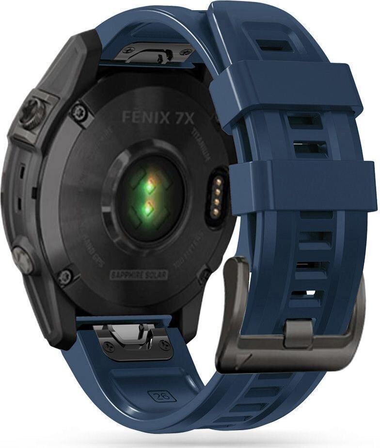 Tech Protect Iconband Garmin Fenix 3 / 5X / 3HR / 5X PLUS / 6X / 6X PRO / 7X (26mm), sinine цена и информация | Nutikellade ja nutivõrude tarvikud | kaup24.ee