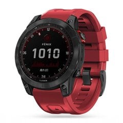 Tech Protect Iconband Garmin Fenix 3 / 5X / 3HR / 5X PLUS / 6X / 6X PRO / 7X (26mm), punane цена и информация | Аксессуары для смарт-часов и браслетов | kaup24.ee