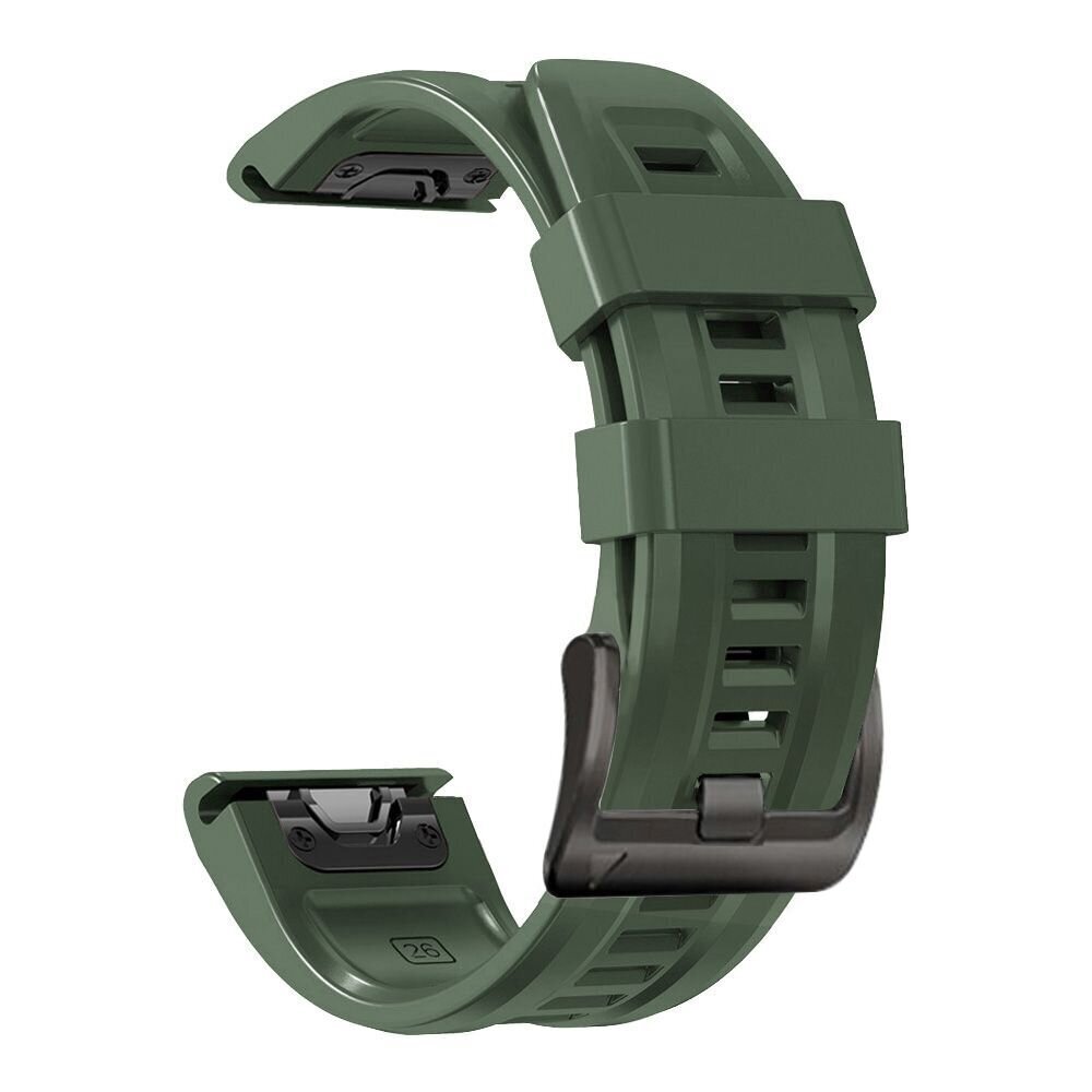 Tech Protect Iconband Garmin Fenix 5 / 6 / 6 PRO / 7 (22 mm), roheline цена и информация | Nutikellade ja nutivõrude tarvikud | kaup24.ee