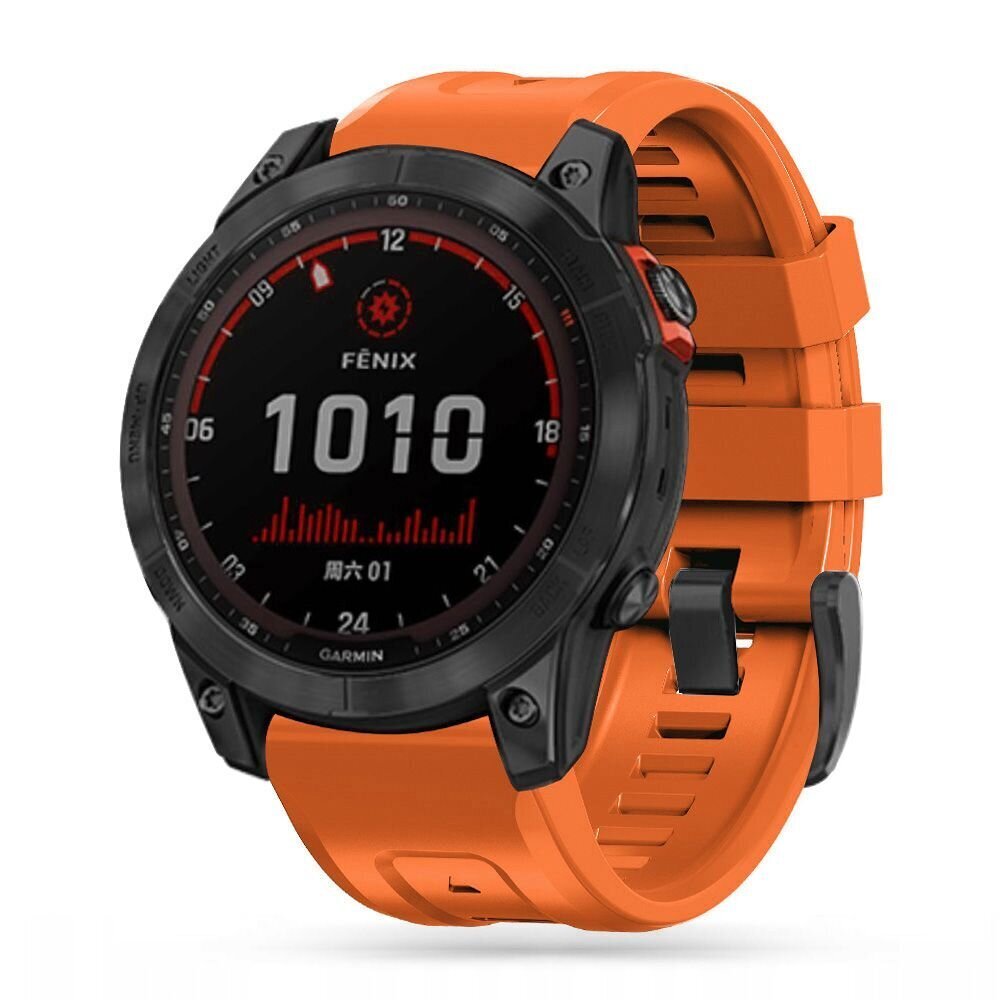 Tech Protect Iconband Garmin Fenix 5 / 6 / 6 PRO / 7 (22mm), oranž hind ja info | Nutikellade ja nutivõrude tarvikud | kaup24.ee