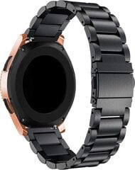 Tech-Protect Stainless Samsung Galaxy Watch 3 (45MM), must hind ja info | Nutikellade ja nutivõrude tarvikud | kaup24.ee