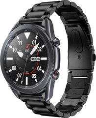 Ремешок для часов Samsung Galaxy Watch 3 (45 мм) Tech-Protect из нержавеющей стали, черный цена и информация | Аксессуары для смарт-часов и браслетов | kaup24.ee