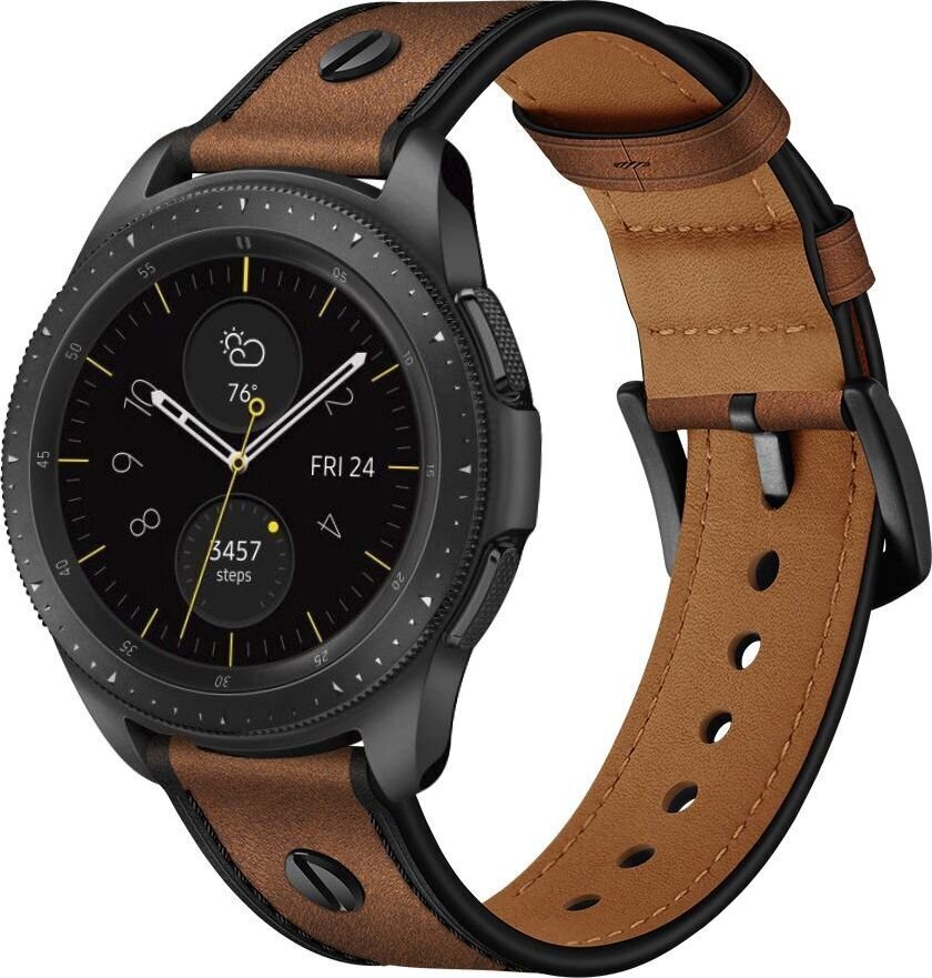 Tech-Protect Screwband Samsung Galaxy Watch 3 (45MM), pruun hind ja info | Nutikellade ja nutivõrude tarvikud | kaup24.ee