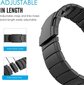 Tech Protect Steelband Garmin Fenix 3 / 5X / 3HR / 5X PLUS / 6X / 6X PRO / 7X (26mm), must цена и информация | Nutikellade ja nutivõrude tarvikud | kaup24.ee