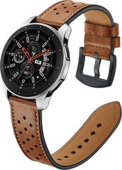 Tech-Protect Leather Samsung Galaxy Watch 46MM, pruun hind ja info | Nutikellade ja nutivõrude tarvikud | kaup24.ee
