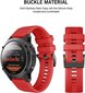 Tech Protect Smooth Garmin Fenix 3 / 5X / 3HR / 5X PLUS / 6X / 6X PRO / 7X (26mm), punane hind ja info | Nutikellade ja nutivõrude tarvikud | kaup24.ee