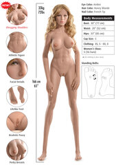 Seksnukk Pipedream Products Ultimate Fantasy Dolls Mandy hind ja info | Sekslelud, masturbaatorid | kaup24.ee