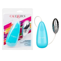 Вибрирующая пуля CalExotics Waterproof Gyrating Bullet, синяя цена и информация | Вибраторы | kaup24.ee