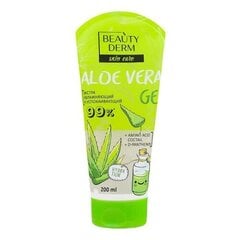 Aktiivne näogeel Beautyderm SOS Aloe Vera, 200 ml цена и информация | Сыворотки для лица, масла | kaup24.ee