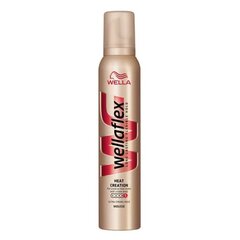 Juuksevaht Wella Wellaflex Heat Creation 200 ml hind ja info | Viimistlusvahendid juustele | kaup24.ee