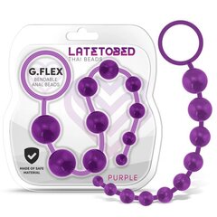 G.Flex Bendable Thai Anal Beads Purple hind ja info | Anaallelud | kaup24.ee