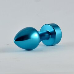 Butt Plug Blue Rosebud with Jewel цена и информация | Анальные игрушки | kaup24.ee