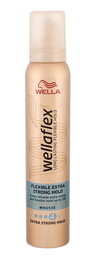 Eriti tugevalt fikseeriv juuksevaht Wella Wellaflex 200 ml цена и информация | Viimistlusvahendid juustele | kaup24.ee