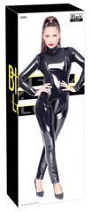 Vinyl Jumpsuit Black L цена и информация | Сексуальное женское белье | kaup24.ee