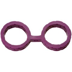 Японские наручники для бондажа Premium Silicone Size L Purple цена и информация | БДСМ и фетиш | kaup24.ee