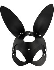 Coquette mustast tehisnahast jänkumask Must hind ja info | BDSM ja fetish | kaup24.ee