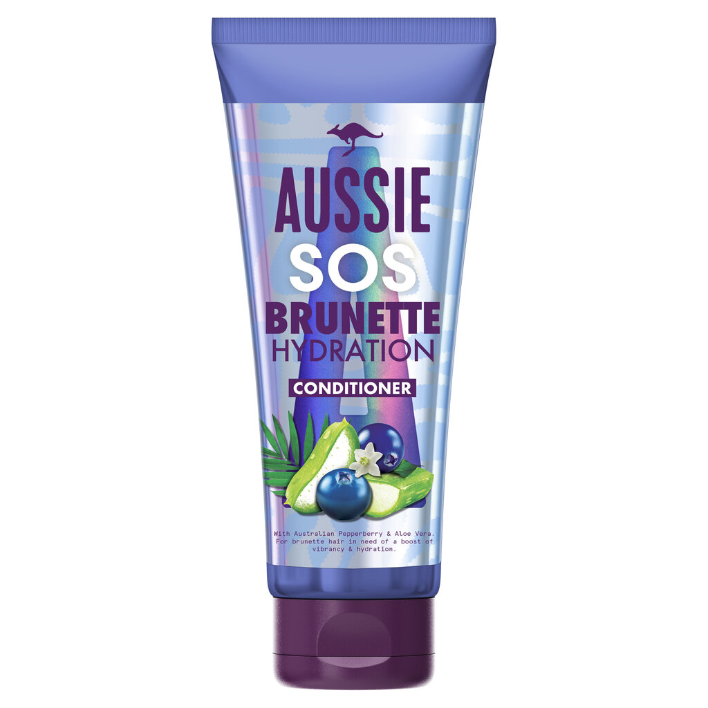 Niisutav juuksepalsam Aussie SOS Brunette, 200 ml цена и информация | Juuksepalsamid | kaup24.ee