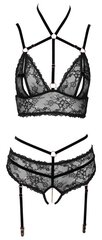 Bra Set black M hind ja info | Abierta Fina Erootikakaubad | kaup24.ee