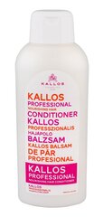 Toitev juuksepalsam kuivadele ja kahjustatud juustele Kallos Cosmetics Professional Nourishing 1000 ml hind ja info | Juuksepalsamid | kaup24.ee