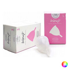 Irisana Menstrual Cup Clear Size L цена и информация | Тампоны, гигиенические прокладки для критических дней, ежедневные прокладки | kaup24.ee