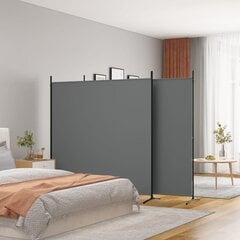 vidaXL 3 paneeliga sirm, antratsiithall, 525x180 cm, kangas цена и информация | Мобильные стенки | kaup24.ee