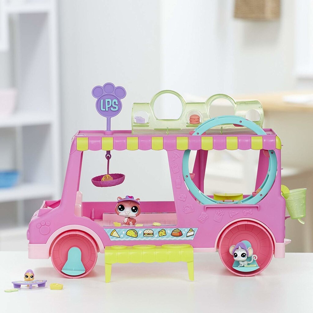 Toiduauto figuuridega Hasbro Littlest Pet Shop hind ja info | Tüdrukute mänguasjad | kaup24.ee