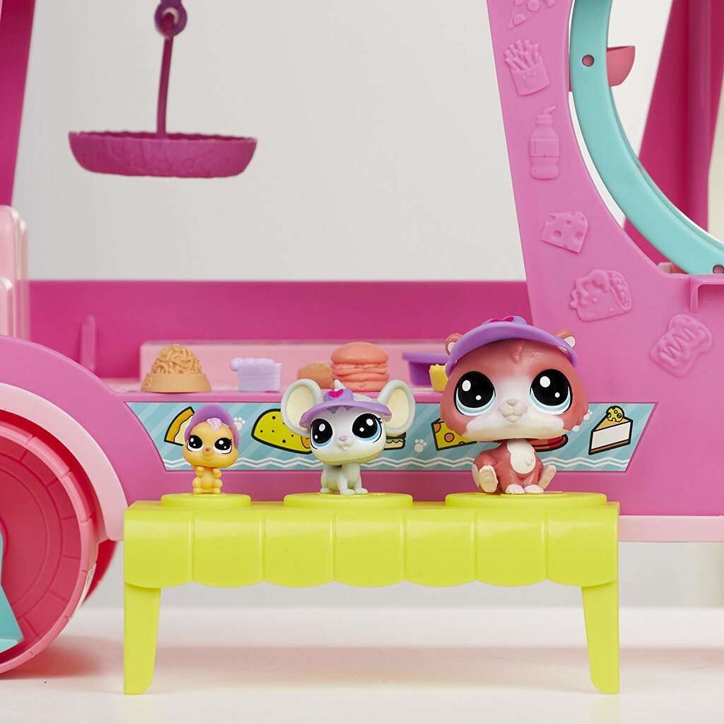 Toiduauto figuuridega Hasbro Littlest Pet Shop цена и информация | Tüdrukute mänguasjad | kaup24.ee